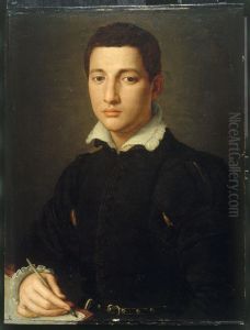 Portrait of a Young Man Writing