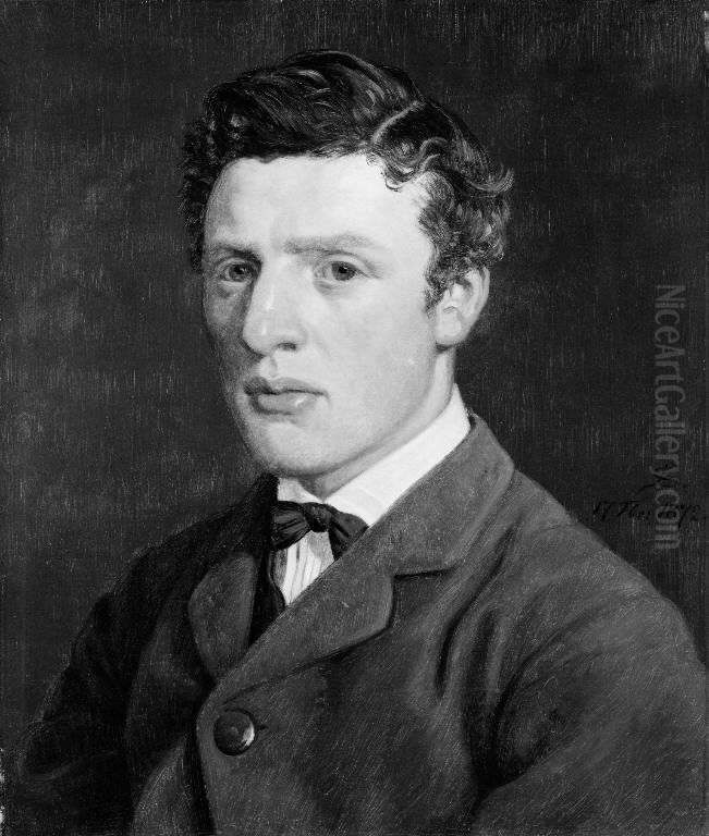 Alexander Mariboe Oil Painting by P. C. Skovgaard