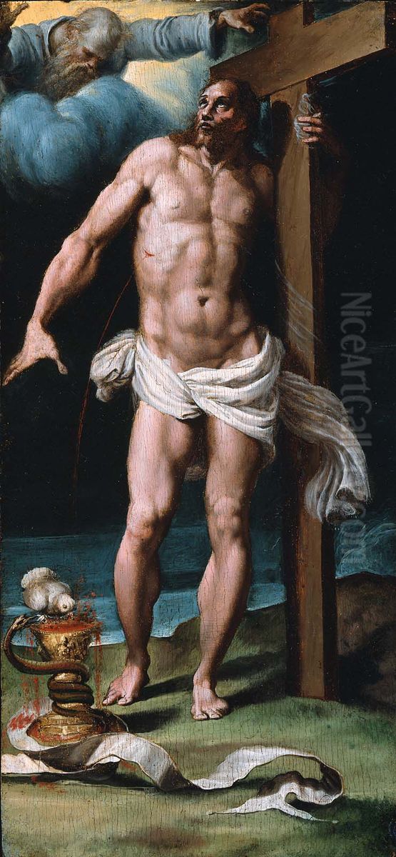 Blood of the Redeemer Oil Painting by Bartolomeo Passarotti