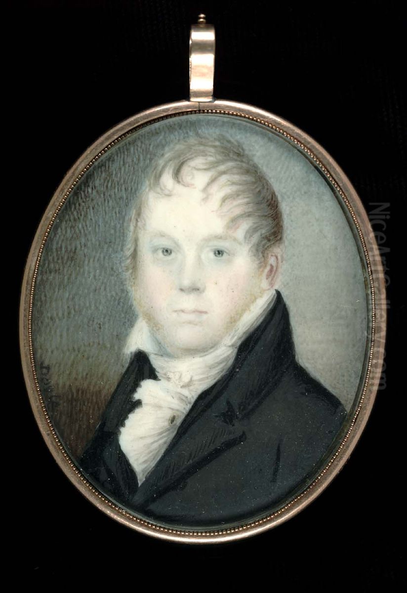 Benjamin Hurd, Jr. Oil Painting by William M. S. Doyle
