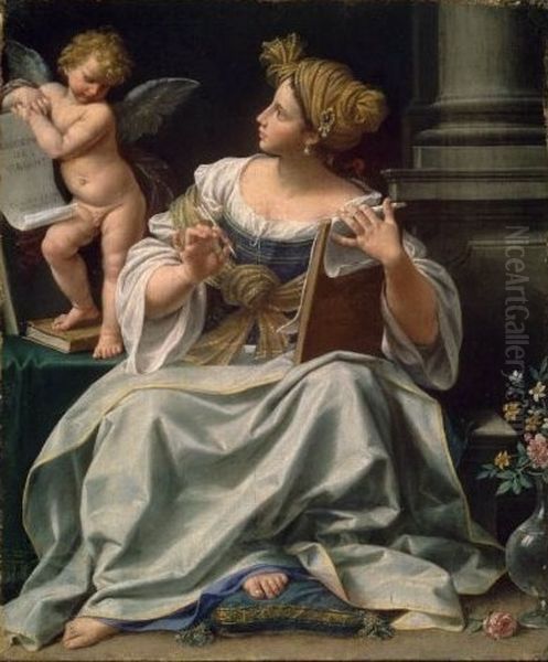 Sibila de Cumas Oil Painting by Donato Creti