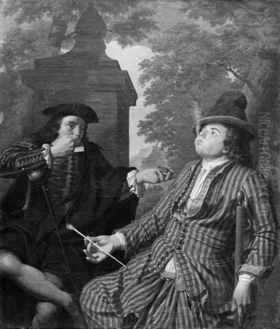 Zmysl zapachu. Oil Painting by Krzysztof Lubieniecki