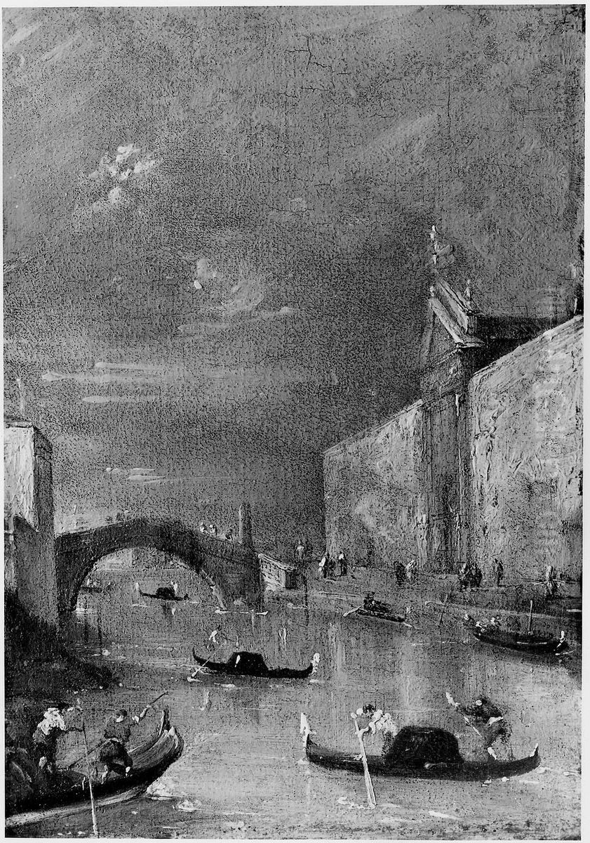 Rio dei Mendicanti, Venice Oil Painting by Francesco Guardi