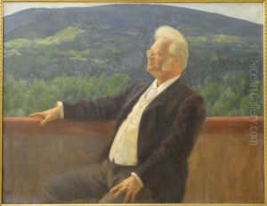 Portraet af Bjornstjerne Bjornson