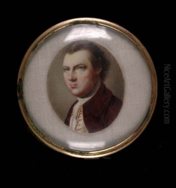 Peter Bounetheau Oil Painting by Henry Brintnell Bounetheau