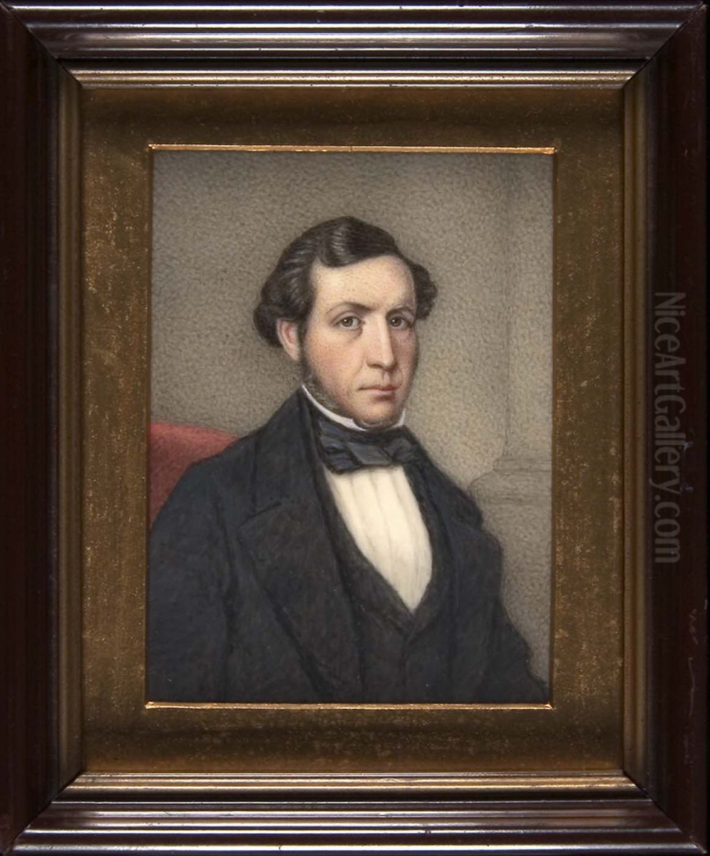 Henry Gourdin Oil Painting by Henry Brintnell Bounetheau
