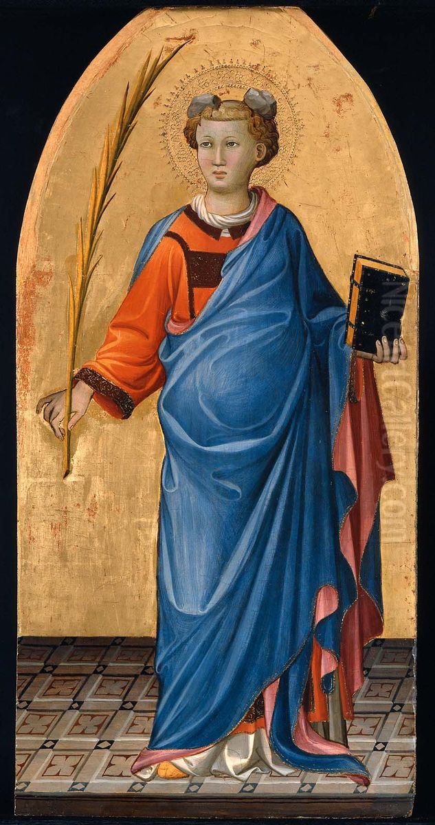 Saint Stephen Oil Painting by Gherardo Starnina