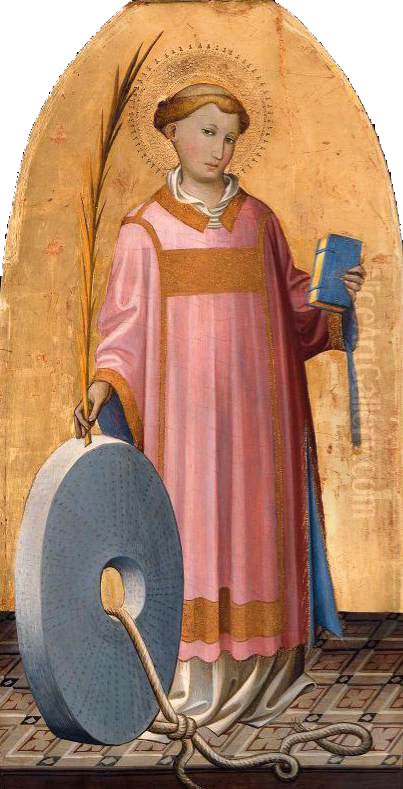 Saint Vincent Oil Painting by Gherardo Starnina