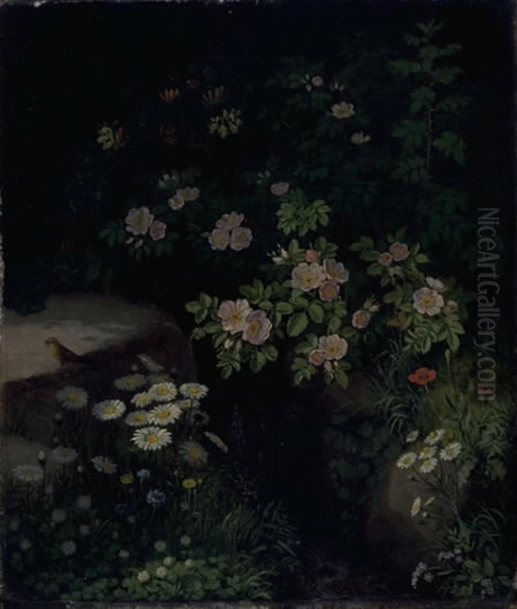 Andanten i Beethovens Pastorale Symfoni Oil Painting by O.D. Ottesen