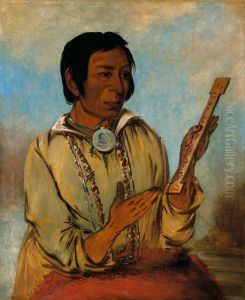 Ma-shee-na, Elk's Horns, a Subchief Ma-shee-na, Elk's Horns, a Subchief