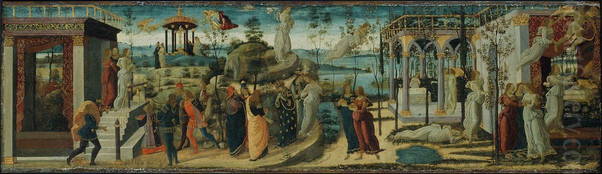 Story of Psyche Oil Painting by Jacopo da Sellaio