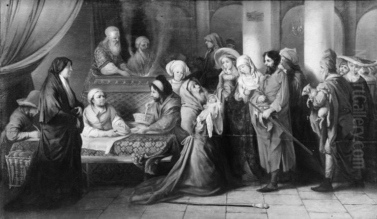 The Presentation at the Temple Oil Painting by Barent Fabritius
