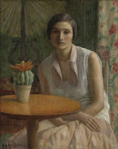 Portrait of a Woman (with Cactus)