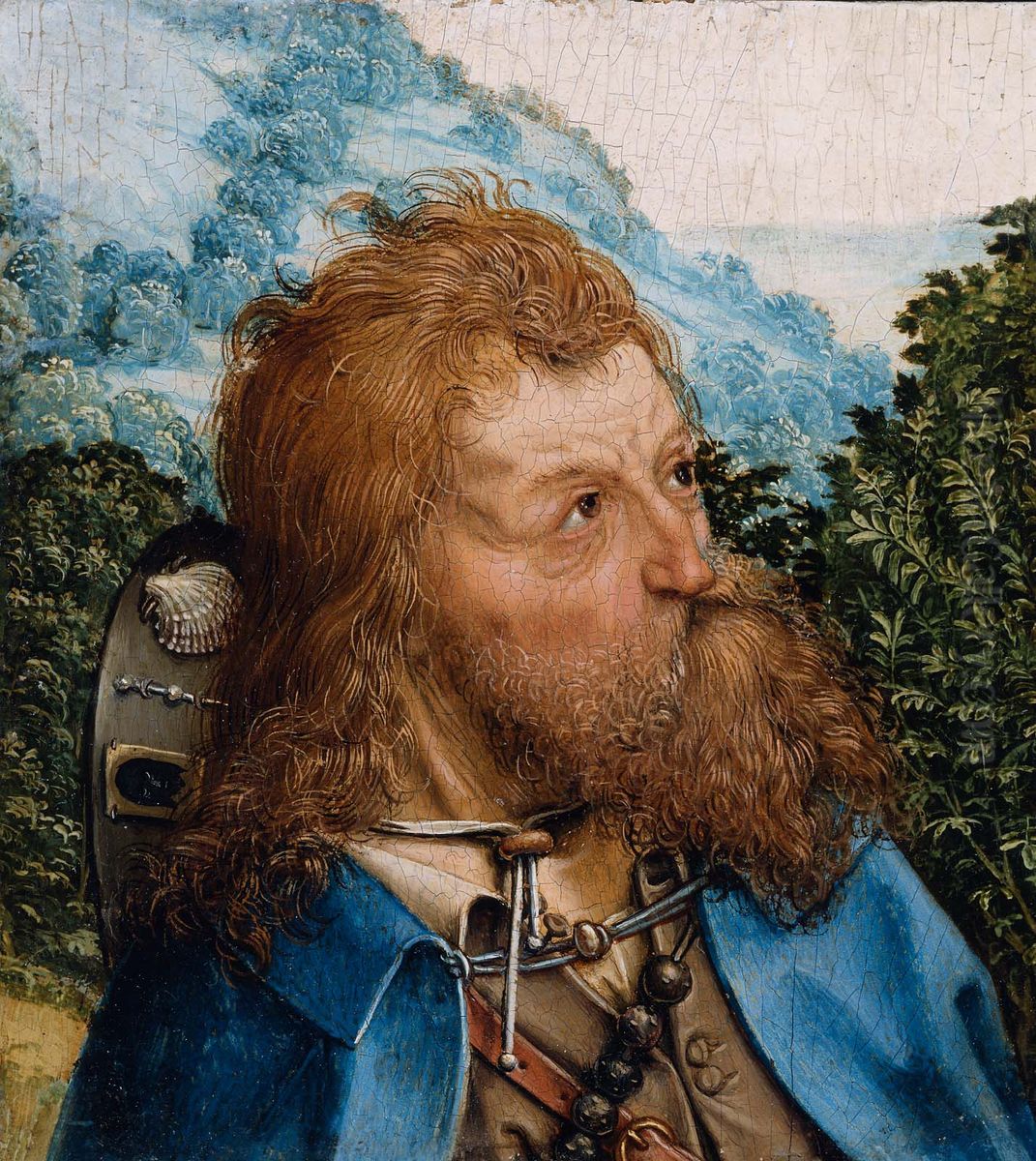 Saint James the Great of Compostella Oil Painting by Master of the Saint Bartholomew Altarpiece
