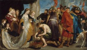 Head of Cyrus Brought to Queen Tomyris Head of Cyrus Brought to Queen Tomyris
