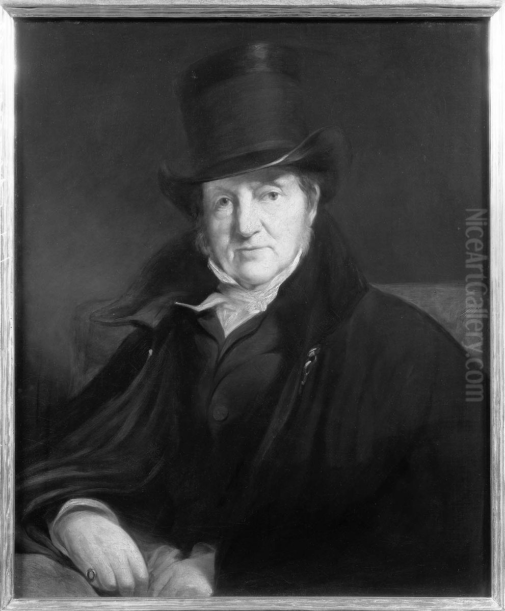 Sir William Beechey Oil Painting by Richard Rothwell