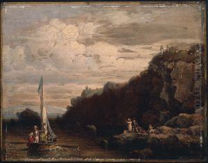Rocks at Nahant, Swallow's Cove