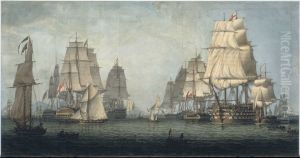 The British Fleet Forming a Line off Algiers