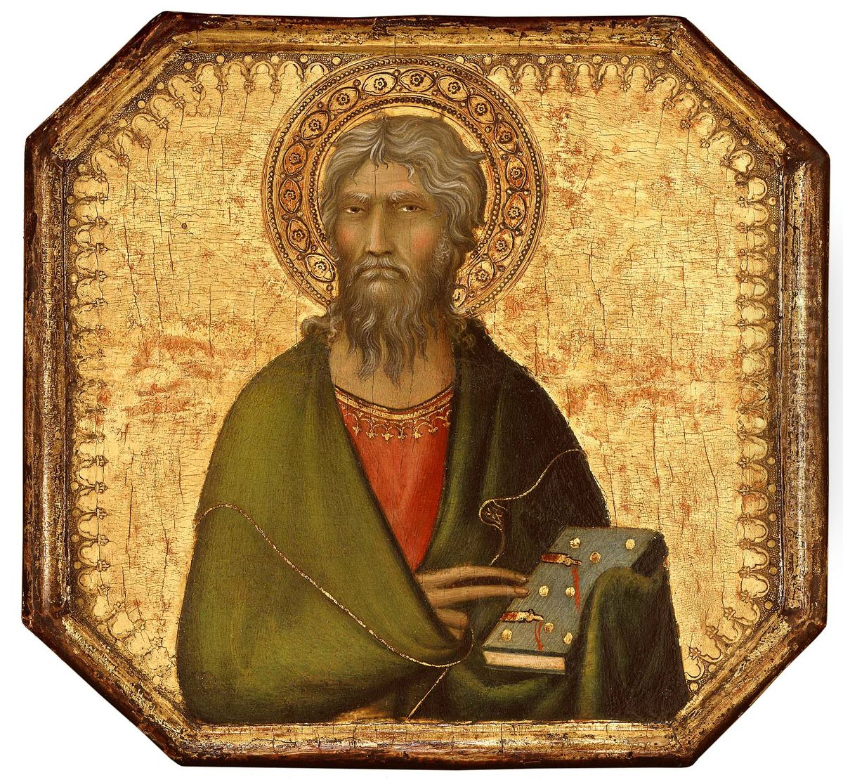 Saint Andrew (?) Oil Painting by Simone Martini