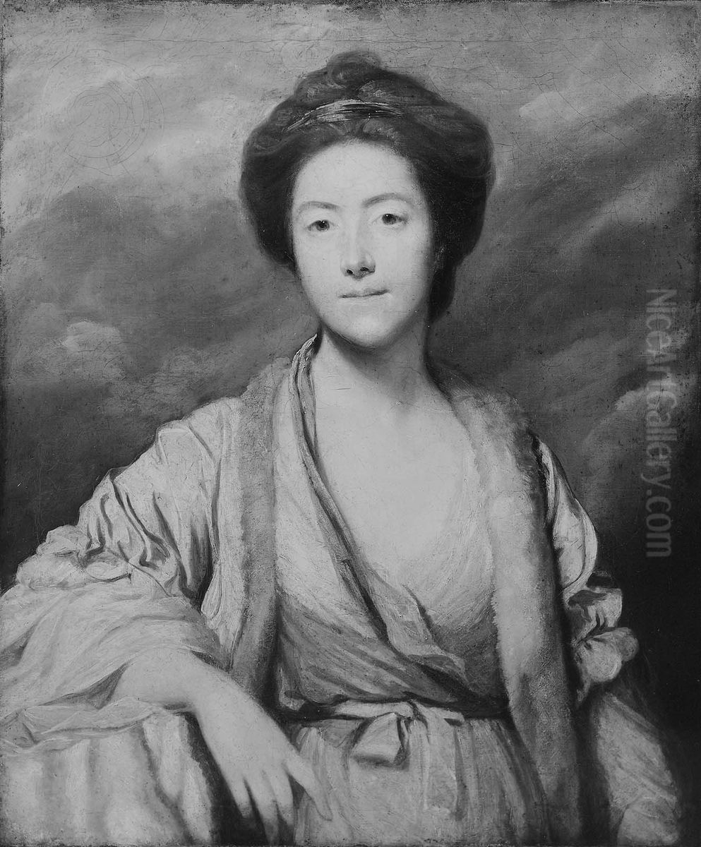 Portrait of a Woman Oil Painting by Of Sir Joshua Reynolds