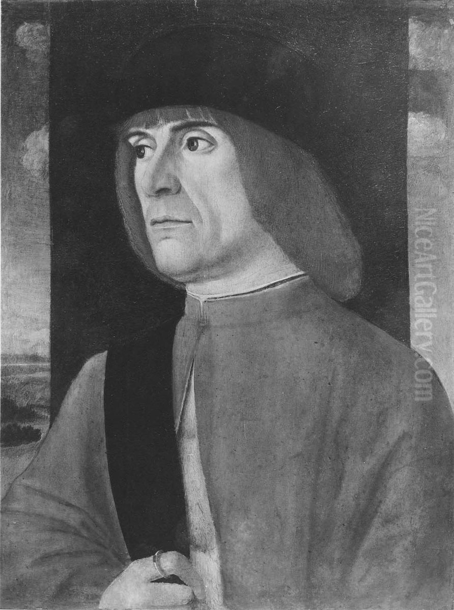 Portrait of a Man Oil Painting by Vittore Carpaccio