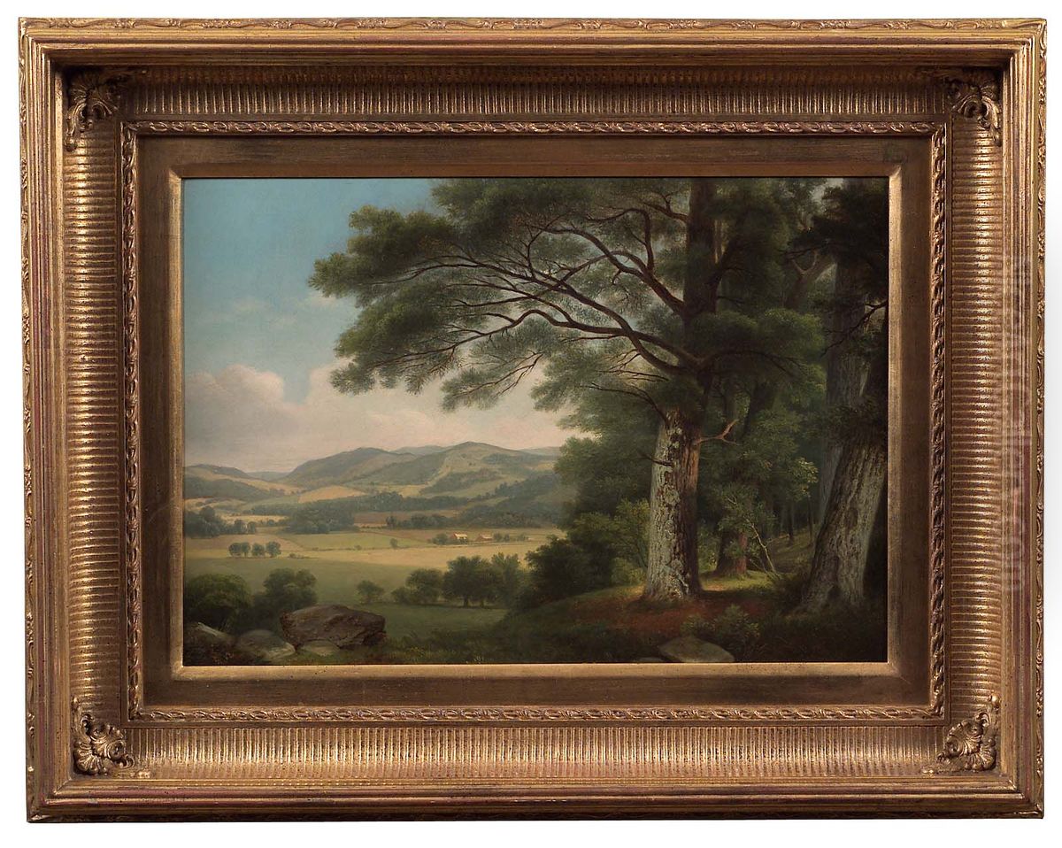Edge of the Forest Oil Painting by Asher Brown Durand