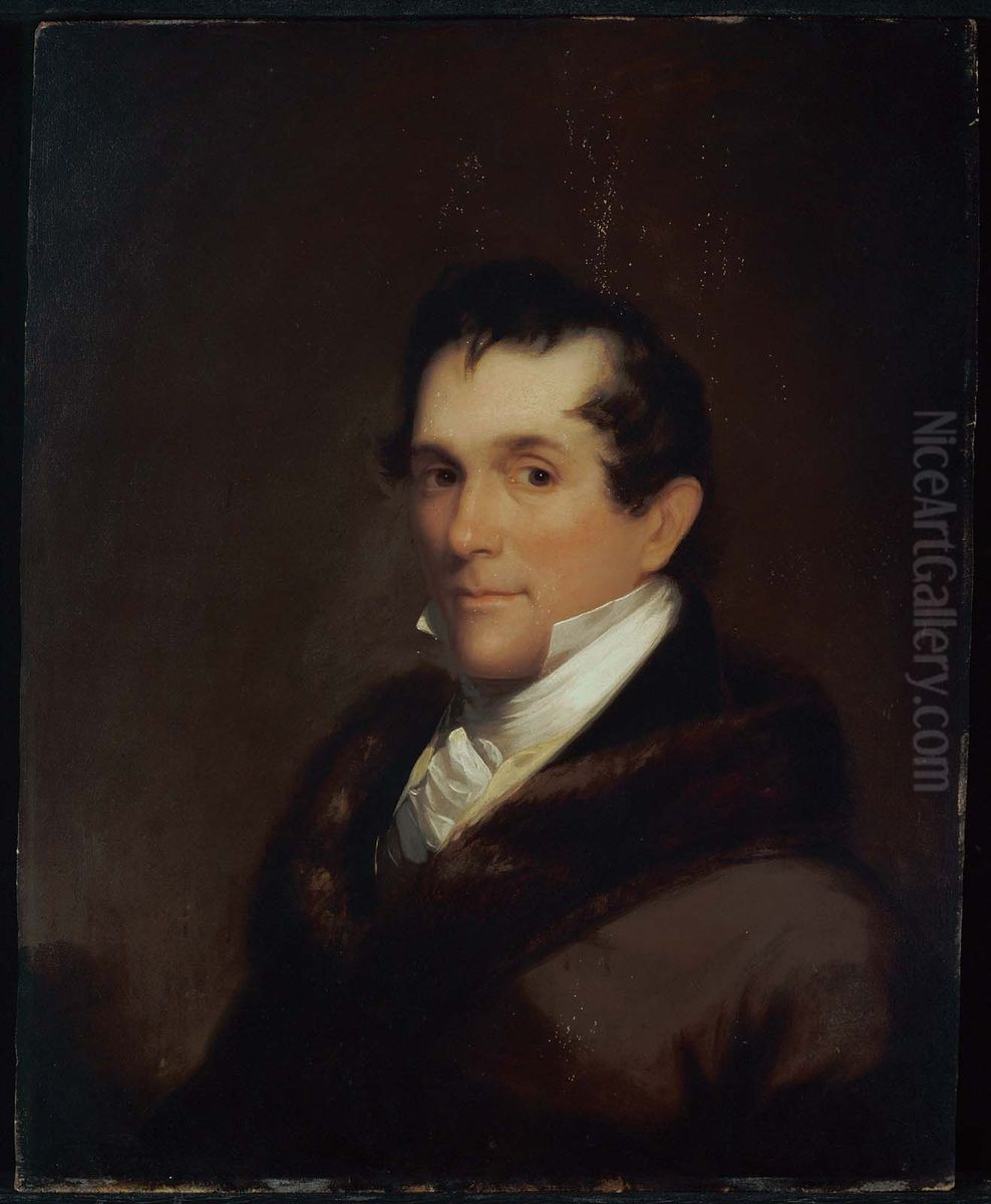 Eben Rollins Oil Painting by Chester Harding