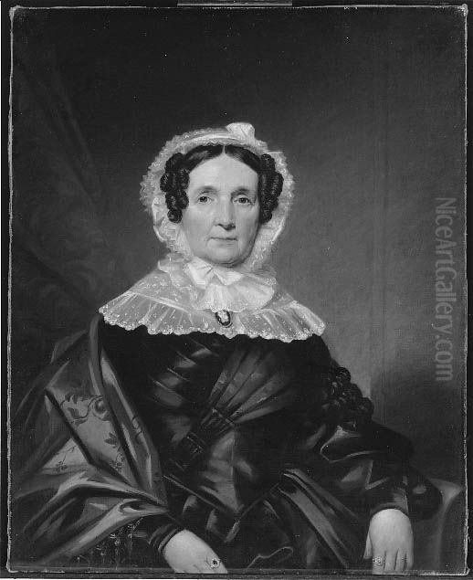 Mrs. Ward Nicholas Boylston (Alicia Darrow) Oil Painting by Chester Harding