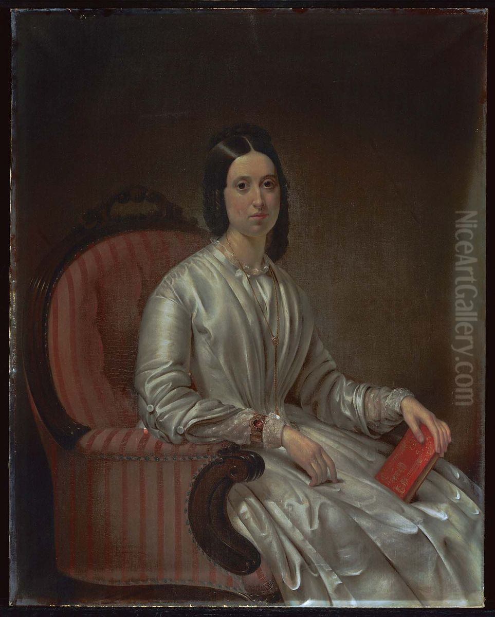 Mary Francis Gleason Vandervoort Oil Painting by Edward Dalton Marchant