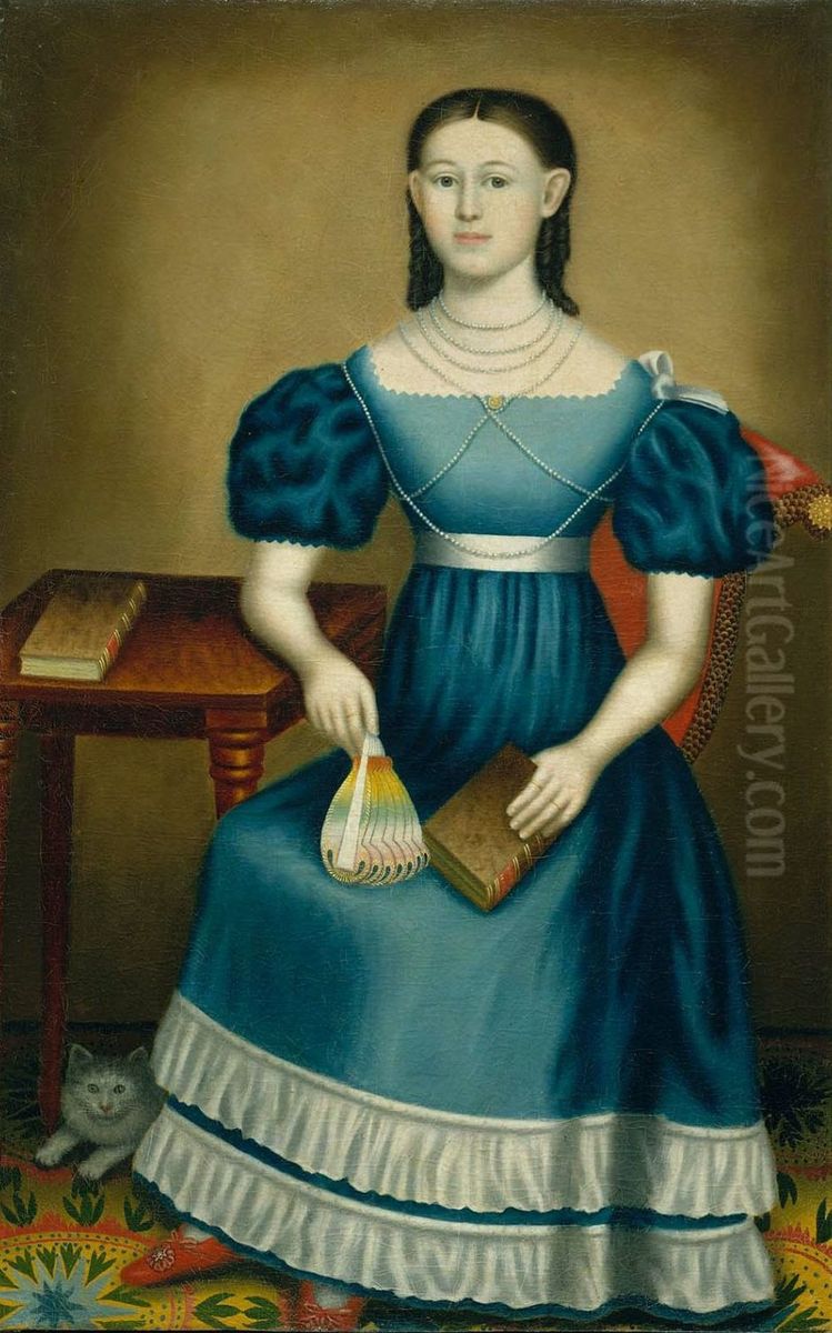 Margaret Gilmore Oil Painting by Erastus Salisbury Field