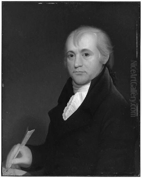 Hon. James Ellis Oil Painting by Ethan Allen Greenwood