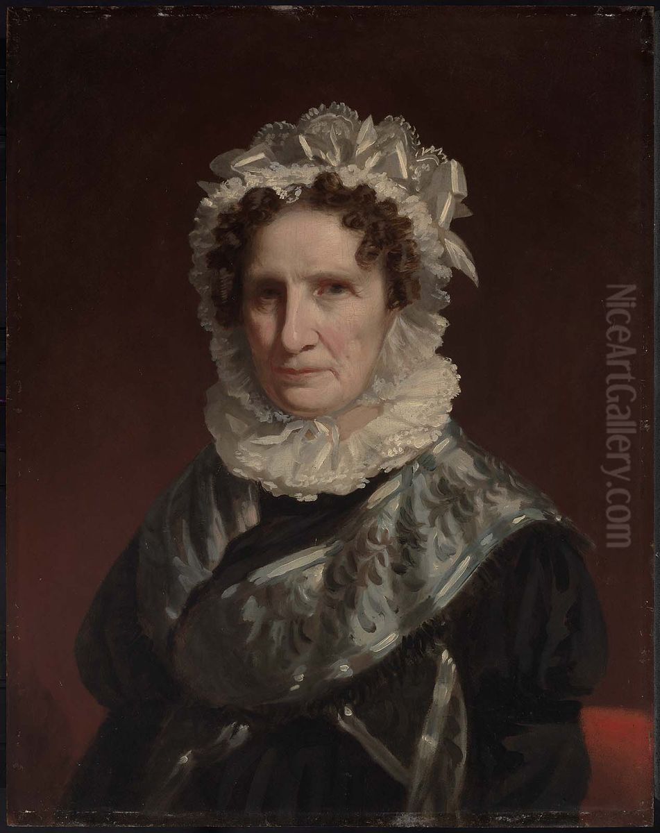 Madam Powel (Elizabeth Willing) Oil Painting by Francis Alexander