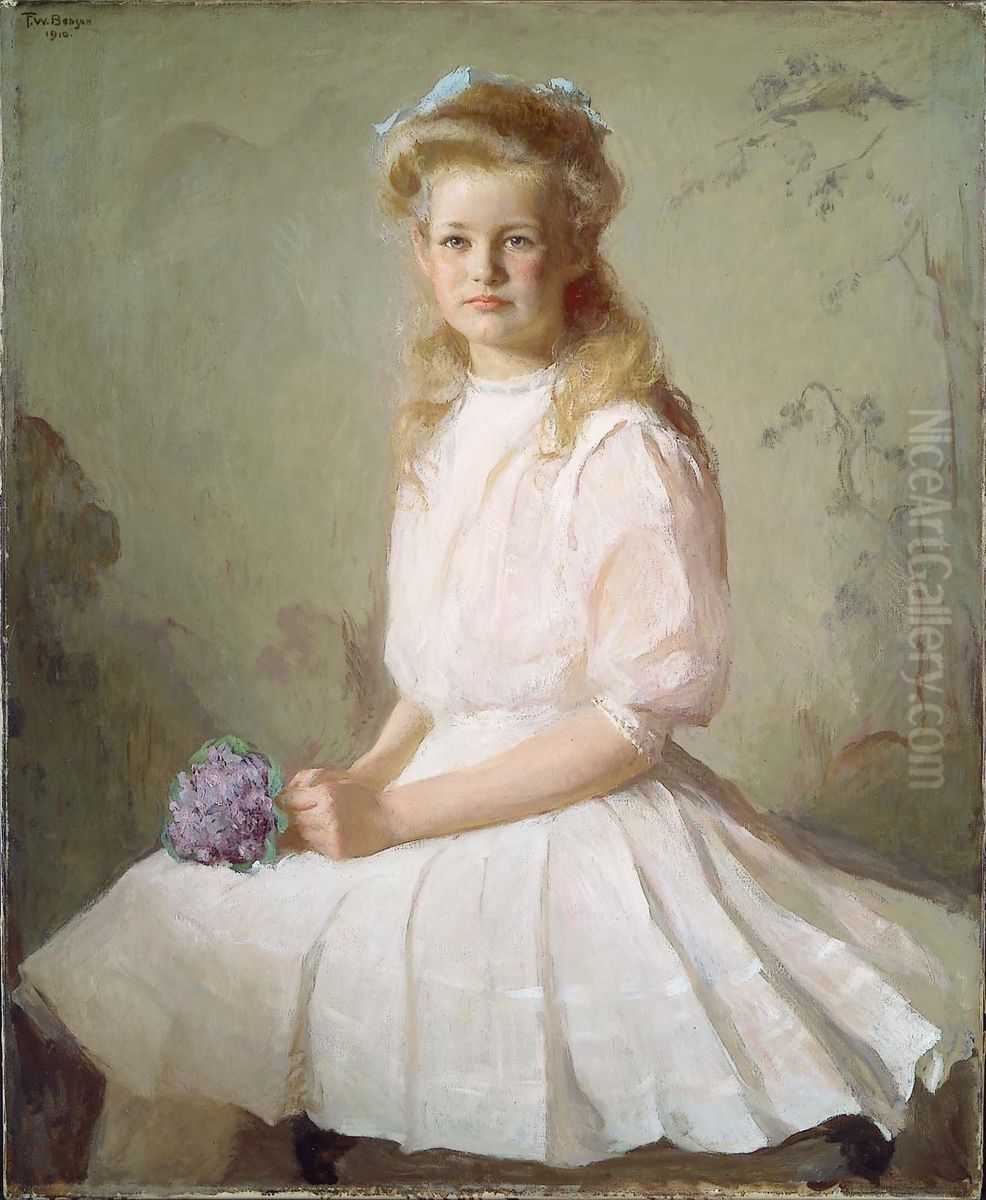 Katharine Gray Dodge Oil Painting by Frank Weston Benson