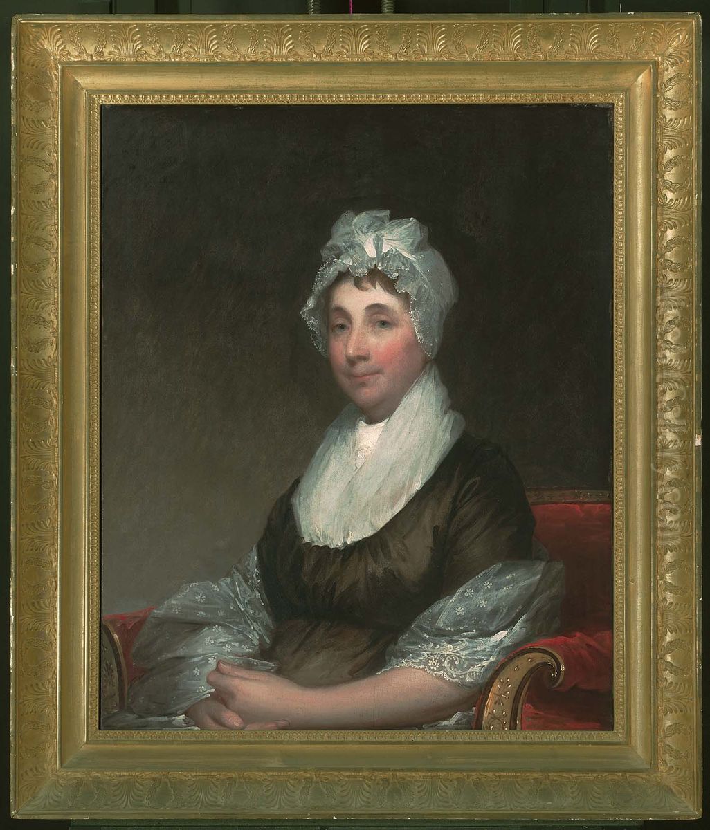 Mrs. Samuel Smith Oil Painting by Gilbert Stuart