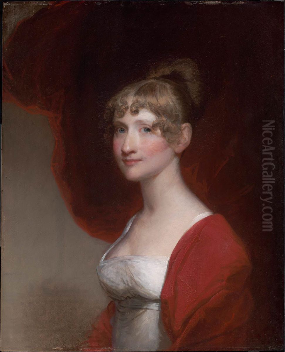 Mrs. John Clarke Howard (Hepzibah Swan) Oil Painting by Gilbert Stuart