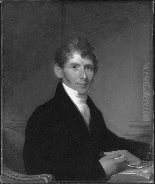 Nathaniel Pope Russell Oil Painting by Gilbert Stuart