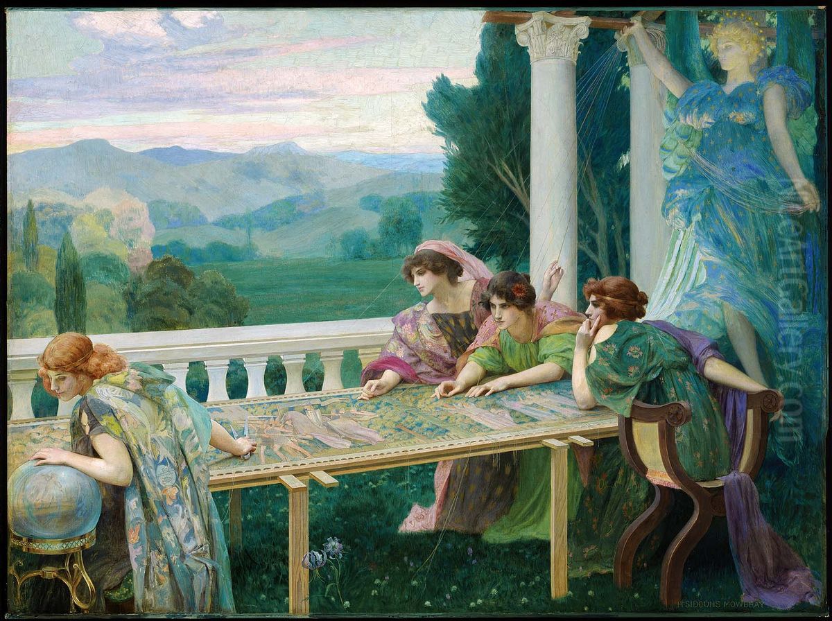 Le Destin Oil Painting by Henry Siddons Mowbray