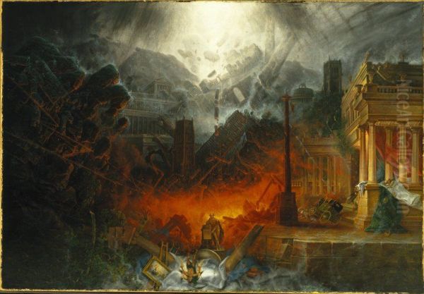 The Edge of Doom Oil Painting by Samuel Colman
