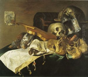 Skull, Money Bags, and Documents Skull, Money Bags, and Documents