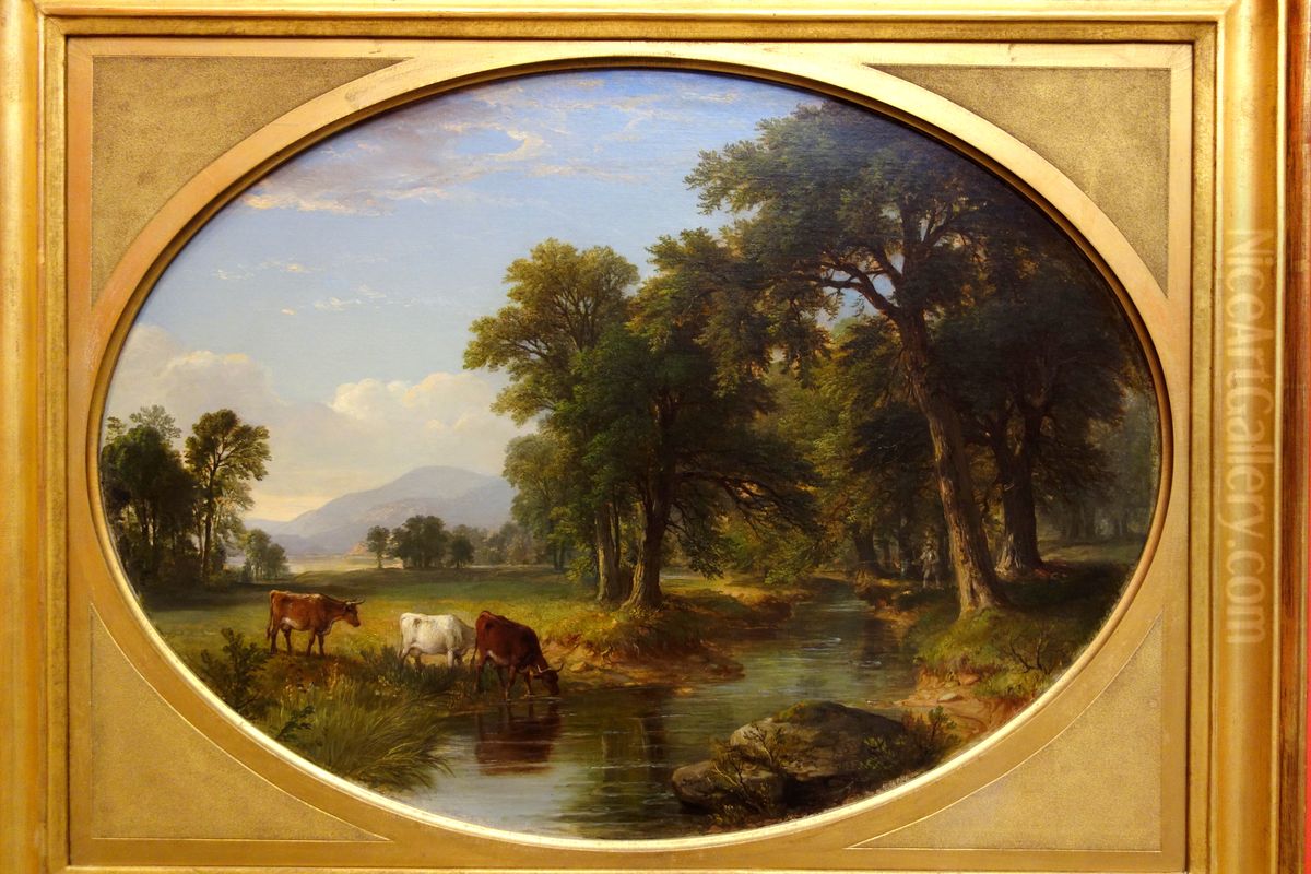 Catskill Creek (Summer Afternoon) Oil Painting by Asher Brown Durand