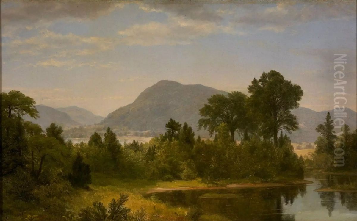 Keene Valley Oil Painting by Asher Brown Durand