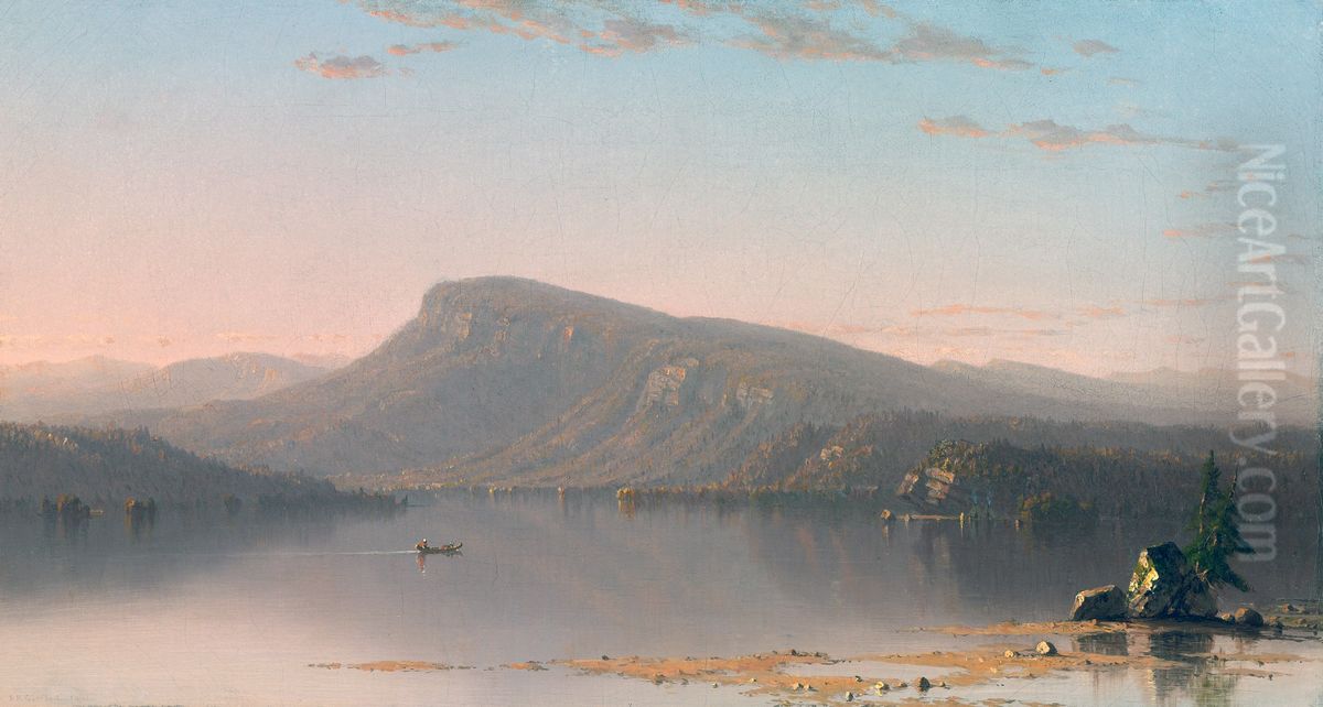 Twilight in the Wilderness Oil Painting by Sanford Robinson Gifford