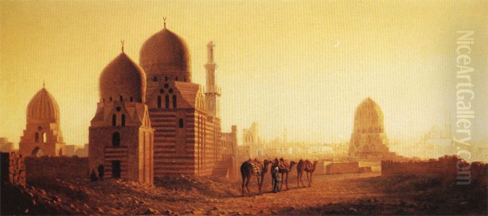 Tombs of the Mameluks Oil Painting by Sanford Robinson Gifford