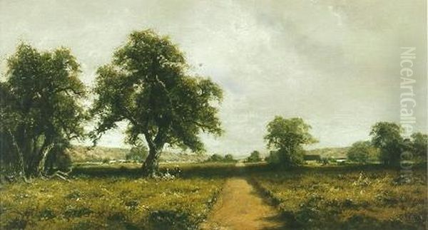 Idle Afternoon Oil Painting by Ransome Gillett Holdridge