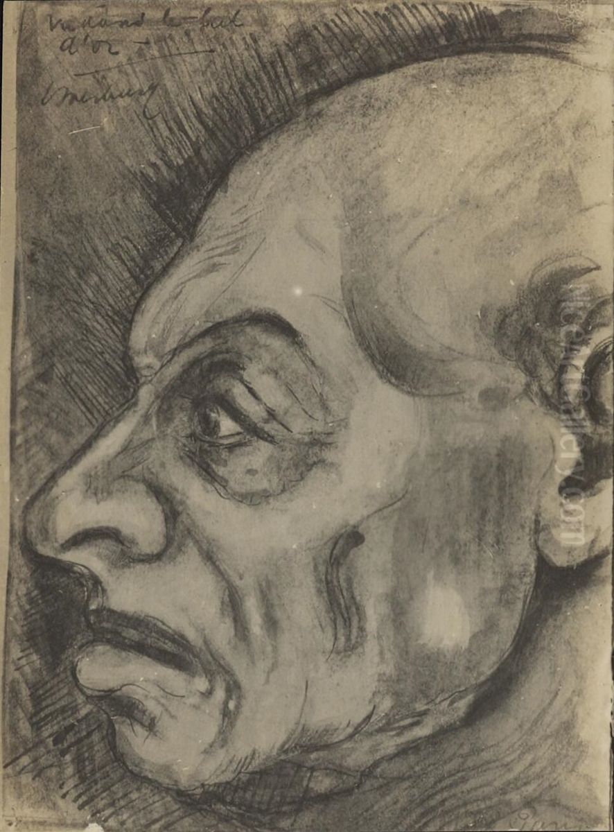 Beggarshead Oil Painting by Theo van Doesburg