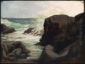 Sea and Rocks near Spouting Horn