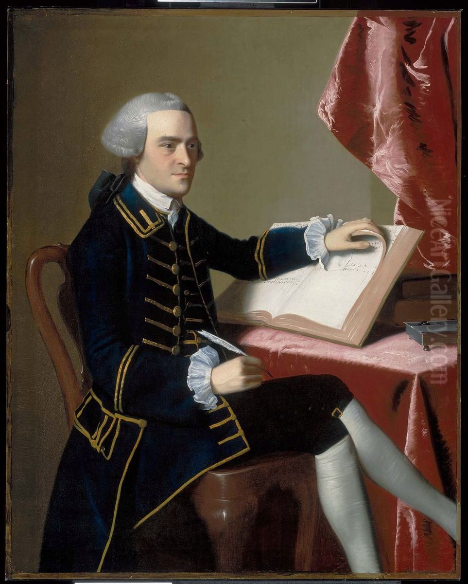 Portrait ofJohn Hancock(1737-1793) Oil Painting by John Singleton Copley