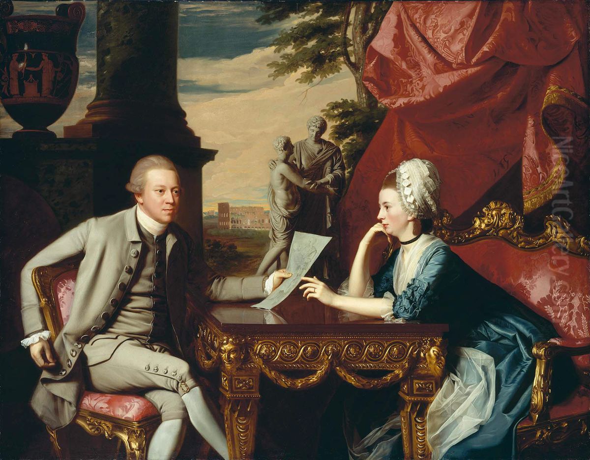 Mr. and Mrs. Ralph Izard (Alice Delancey) Oil Painting by John Singleton Copley
