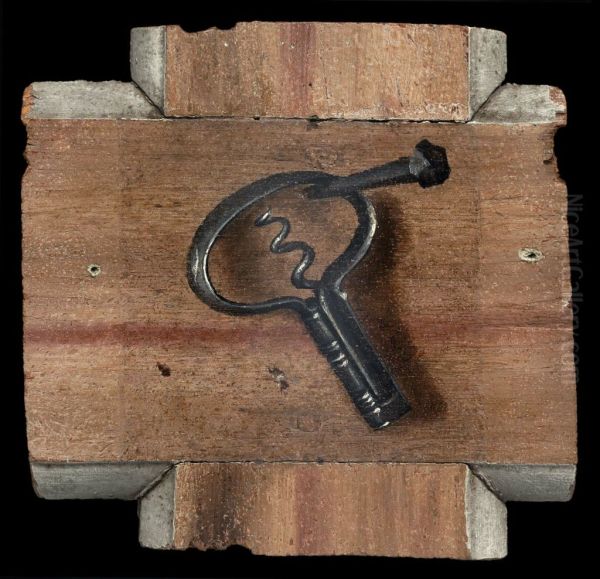 Corkscrew Hanging on a Nail Oil Painting by John Singleton Copley
