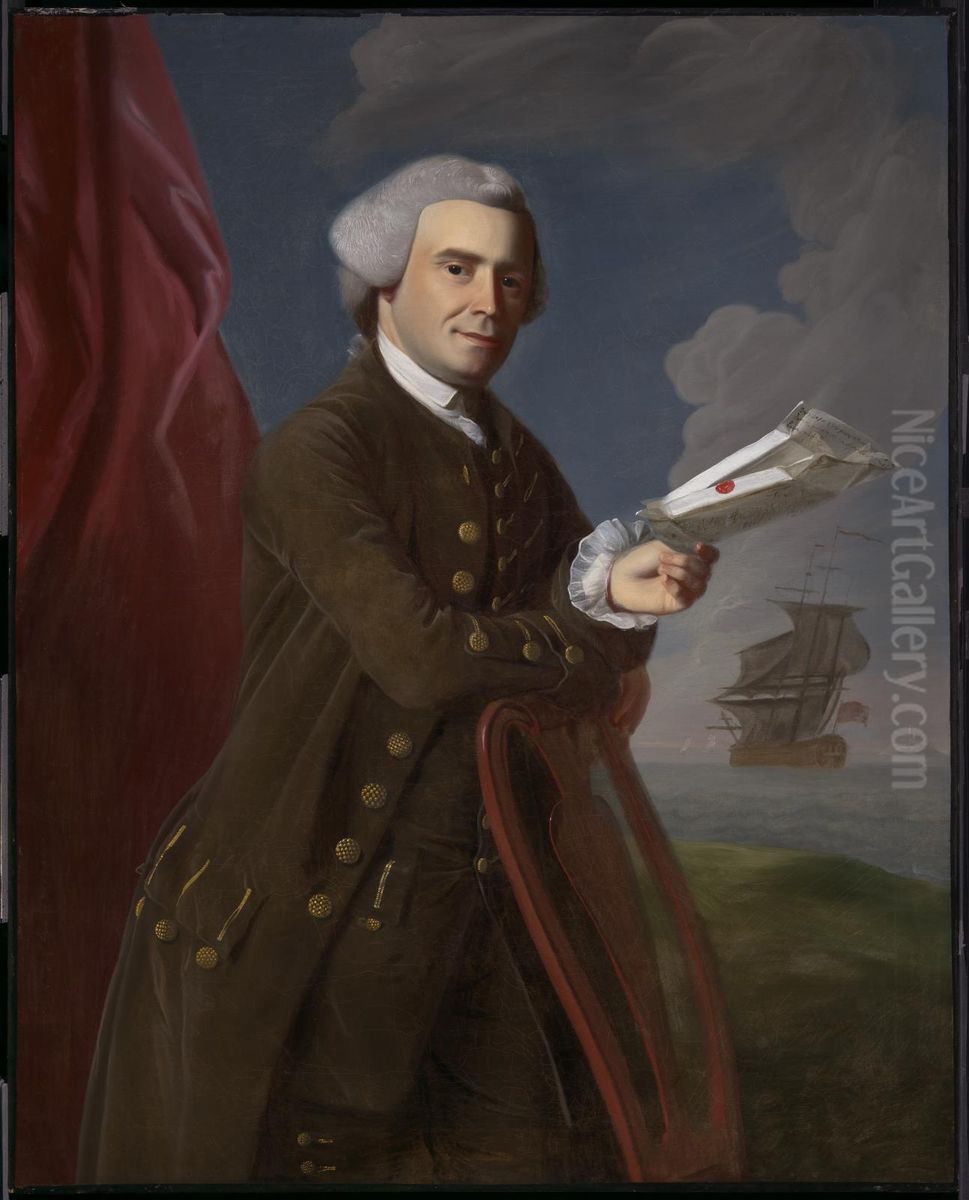 John Amory Oil Painting by John Singleton Copley